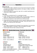 Preview for 7 page of Westfalia 25 96 14 Instruction Manual