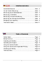 Preview for 6 page of Westfalia 26 02 24 Instruction Manual