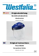 Preview for 1 page of Westfalia 29 13 69 Original Instructions Manual