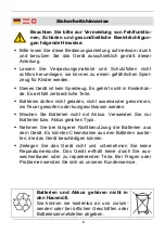 Предварительный просмотр 6 страницы Westfalia 31 13 24 Instruction Manual