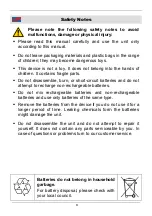 Предварительный просмотр 7 страницы Westfalia 31 13 24 Instruction Manual