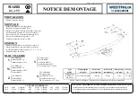 Предварительный просмотр 1 страницы Westfalia 316284600001 Aassembly Instructions