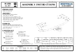 Preview for 2 page of Westfalia 316284600001 Aassembly Instructions