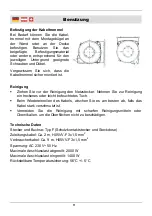 Preview for 6 page of Westfalia 33 01 26 Instruction Manual