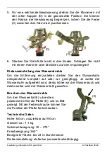 Предварительный просмотр 2 страницы Westfalia 33 70 71 Original Instructions