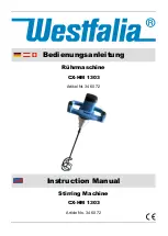 Preview for 2 page of Westfalia 34 60 72 Instruction Manual