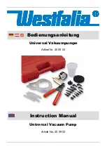 Preview for 2 page of Westfalia 40 09 03 Instruction Manual