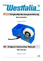 Westfalia 40 38 73 Original Instruction Manual preview