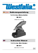 Preview for 2 page of Westfalia 43 15 69 Instruction Manual