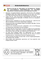 Предварительный просмотр 7 страницы Westfalia 43 39 87 Instruction Manual