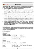 Предварительный просмотр 15 страницы Westfalia 43 44 49 Instruction Manual