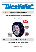 Preview for 1 page of Westfalia 49 11 59 Instruction Manual