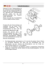 Предварительный просмотр 9 страницы Westfalia 49 43 85 Instruction Manual