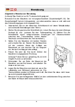 Предварительный просмотр 10 страницы Westfalia 49 43 85 Instruction Manual