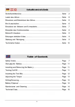 Предварительный просмотр 5 страницы Westfalia 50 93 80 Instruction Manual