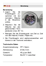 Предварительный просмотр 4 страницы Westfalia 50 95 13 Instruction Manual