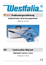 Westfalia 51 44 63 Instruction Manual preview