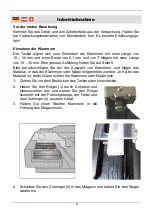 Preview for 8 page of Westfalia 528174 Instruction Manual