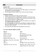 Предварительный просмотр 15 страницы Westfalia 528174 Instruction Manual