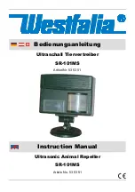 Предварительный просмотр 2 страницы Westfalia 53 53 51 Instruction Manual