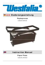 Preview for 1 page of Westfalia 56 56 22 Instruction Manual