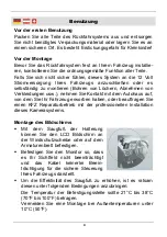 Preview for 9 page of Westfalia 60 58 40 Instruction Manual