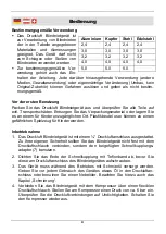 Предварительный просмотр 9 страницы Westfalia 60 83 72 Instruction Manual