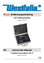 Preview for 2 page of Westfalia 61 07 90 Instruction Manual