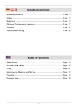 Preview for 6 page of Westfalia 62 09 89 Instruction Manual