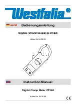 Preview for 2 page of Westfalia 64 56 89 Instruction Manual