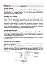 Preview for 9 page of Westfalia 67 64 60 Instruction Manual