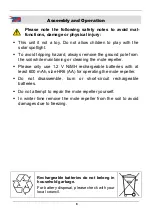 Предварительный просмотр 13 страницы Westfalia 69 39 52 Instruction Manual