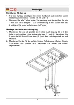 Предварительный просмотр 7 страницы Westfalia 70 85 29 Instruction Manual