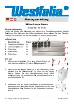 Preview for 2 page of Westfalia 76 17 83 Instruction Manual