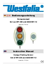 Preview for 2 page of Westfalia 77 55 44 Instruction Manual