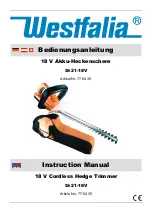 Preview for 2 page of Westfalia 77 64 35 Instruction Manual