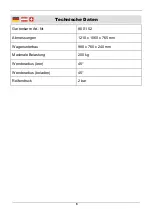 Preview for 11 page of Westfalia 80 01 52 Instruction Manual