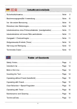 Предварительный просмотр 5 страницы Westfalia 80 44 11 Instruction Manual