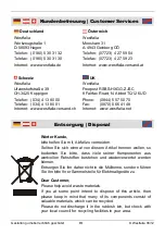 Preview for 22 page of Westfalia 80 44 11 Instruction Manual