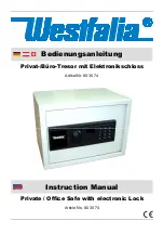 Preview for 2 page of Westfalia 803074 Instruction Manual