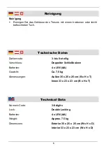 Preview for 10 page of Westfalia 803074 Instruction Manual