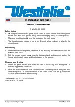 Preview for 2 page of Westfalia 808980 Instruction Manual