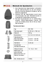 Предварительный просмотр 12 страницы Westfalia 81 08 20 Original Instructions Manual