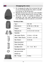 Предварительный просмотр 16 страницы Westfalia 81 08 20 Original Instructions Manual