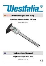 Preview for 1 page of Westfalia 81 15 30 Instruction Manual