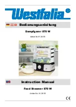 Предварительный просмотр 2 страницы Westfalia 81 26 55 Instruction Manual