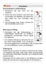 Предварительный просмотр 7 страницы Westfalia 81 34 50 Original Instructions Manual