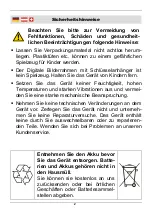 Предварительный просмотр 7 страницы Westfalia 81 34 76 Instruction Manual