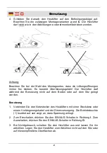 Предварительный просмотр 6 страницы Westfalia 81 58 36 Instruction Manual