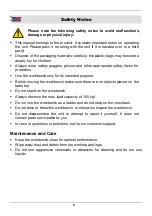 Preview for 11 page of Westfalia 81 61 72 Instruction Manual